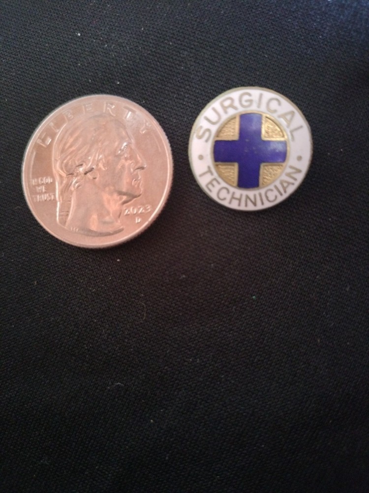 Vintage Surgical Technician Pin