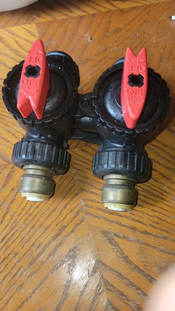 Clack WS1 Bypass Valve 3/4 pex Tail Pieces