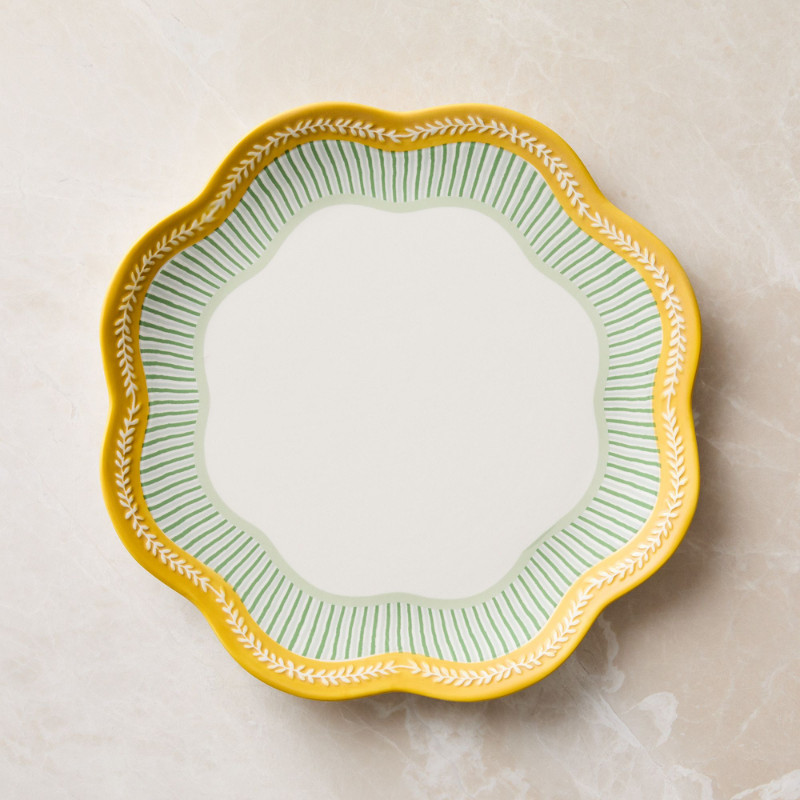 West Elm Wiggle Dinner Plate Sets of 4