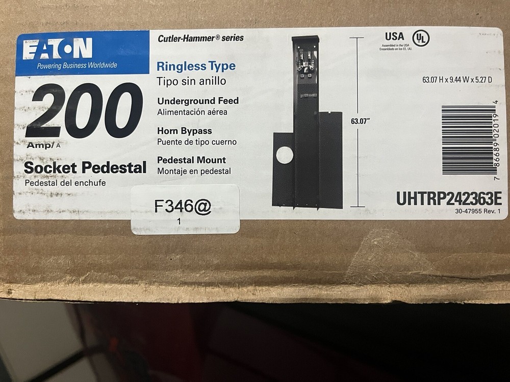 200amp meter pedestal - UHTRP242363E