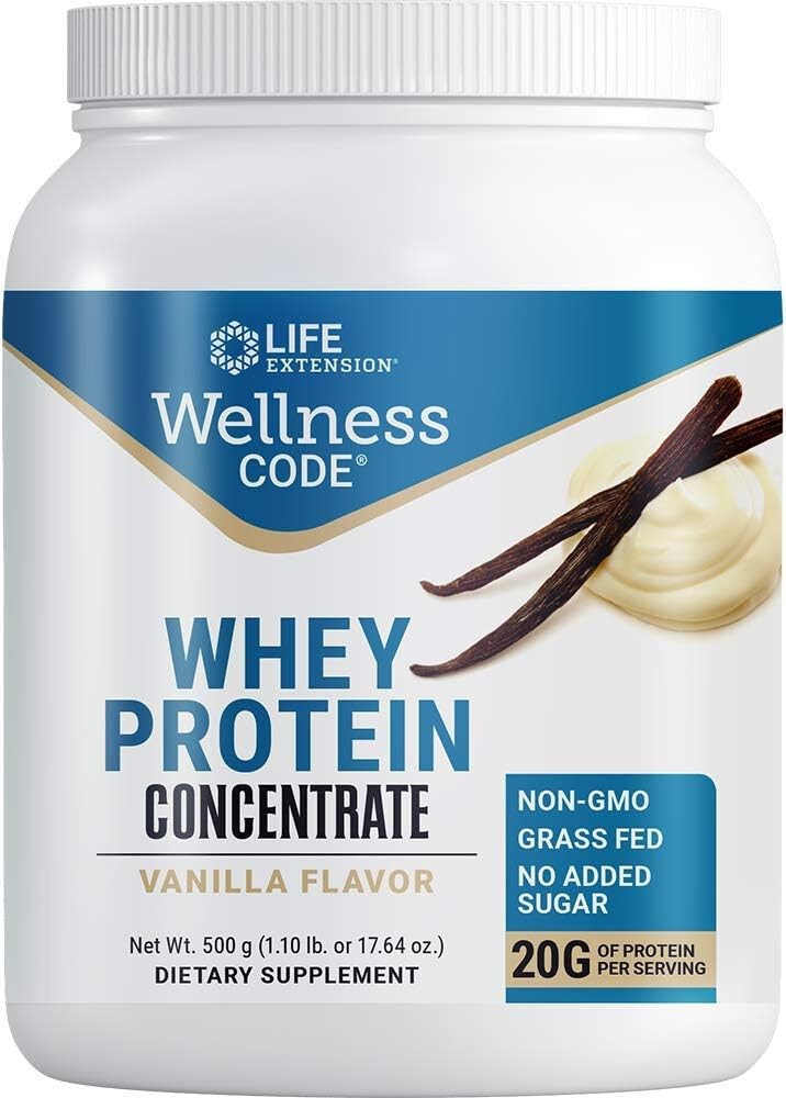 Life Extension Wellness Code Whey Protein Concentrate  500grams