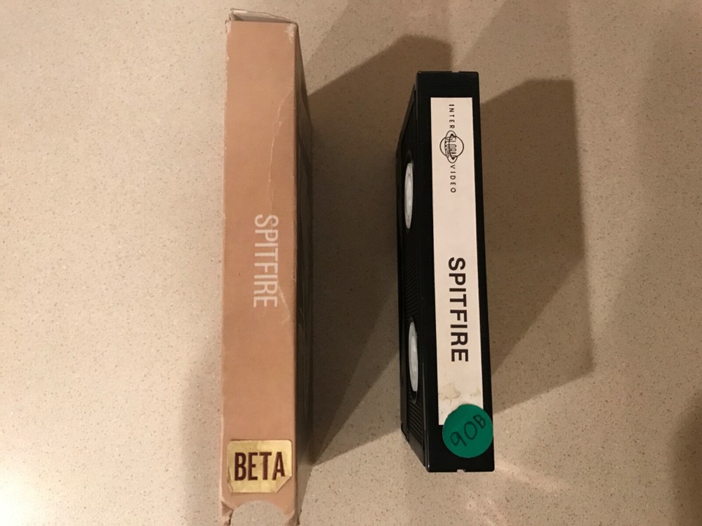 Spitfire (BETA, 1985, Interglobal) David Niven, Leslie Howard