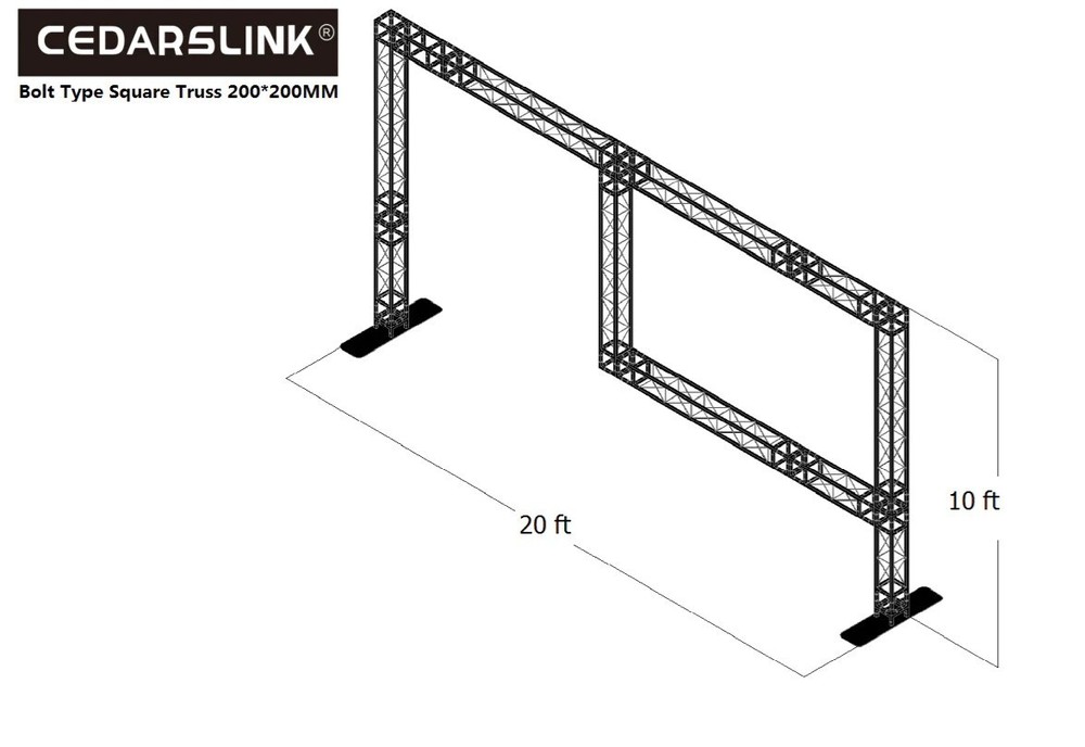 ARCH 16 20 Ft Width 10 Ft Height Arch Truss W/L Shape