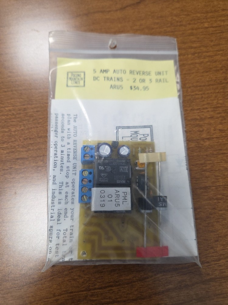 DC Auto Reverse Unit ARU5 5 AMP Pocono Mountain Lines