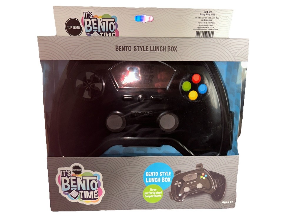 Game Controller Bento Lunch Box New In Box