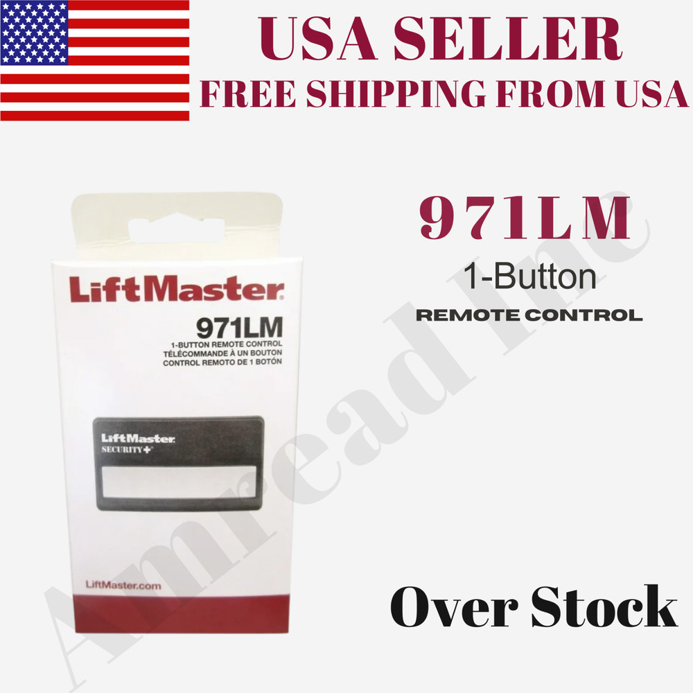 971LM LiftMaster Garage Opener Remote | Security+ Replace Unit