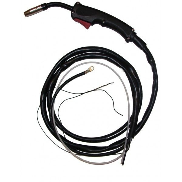 Welding gun, welding machine