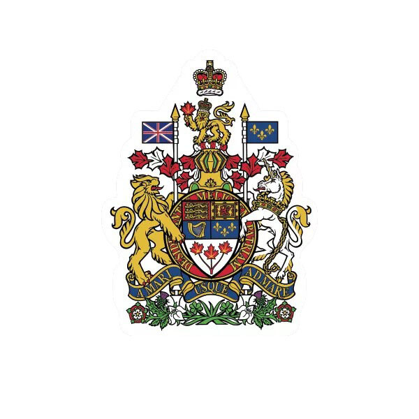 Canada Coat of Arms Sticker Decal