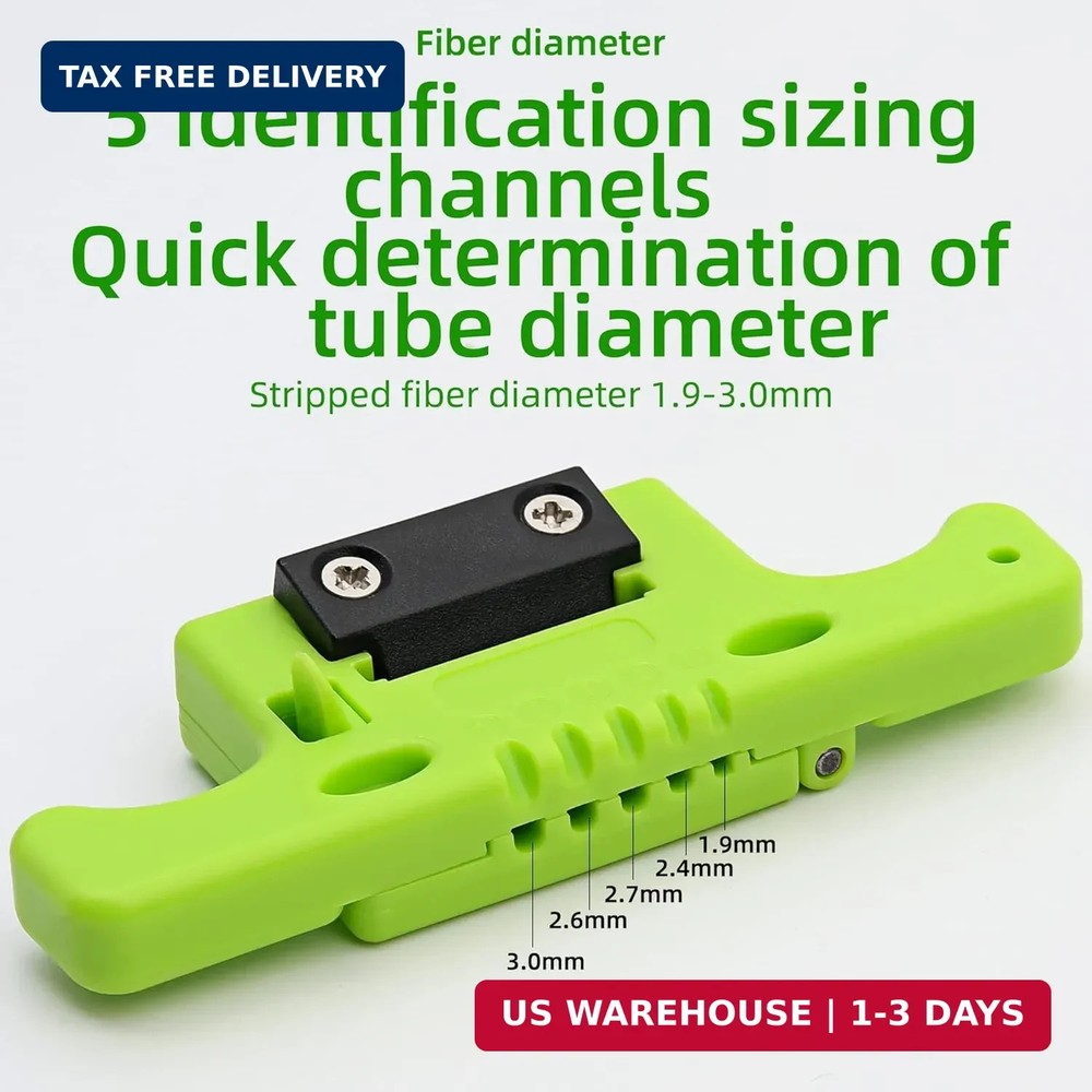 Fiber Optical Cable Stripping Tool Loose Tube Buffer Mid-Span Access Tool 1.9mm~