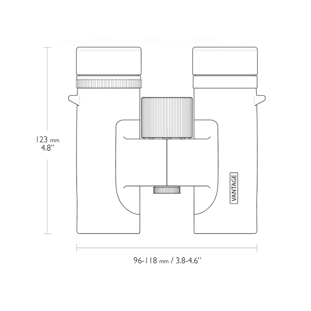 HAWKE Vantage 8x32 Green Binoculars (34120)