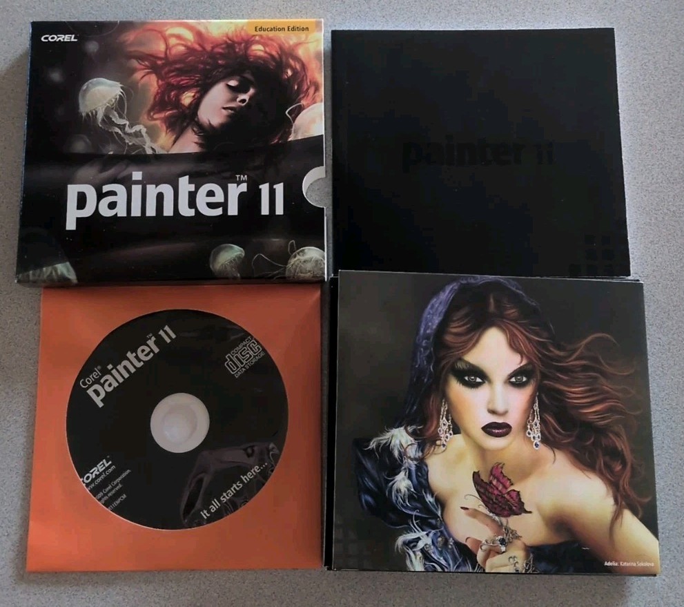 Corel Painter 11 English Education Edition, Vintage Software