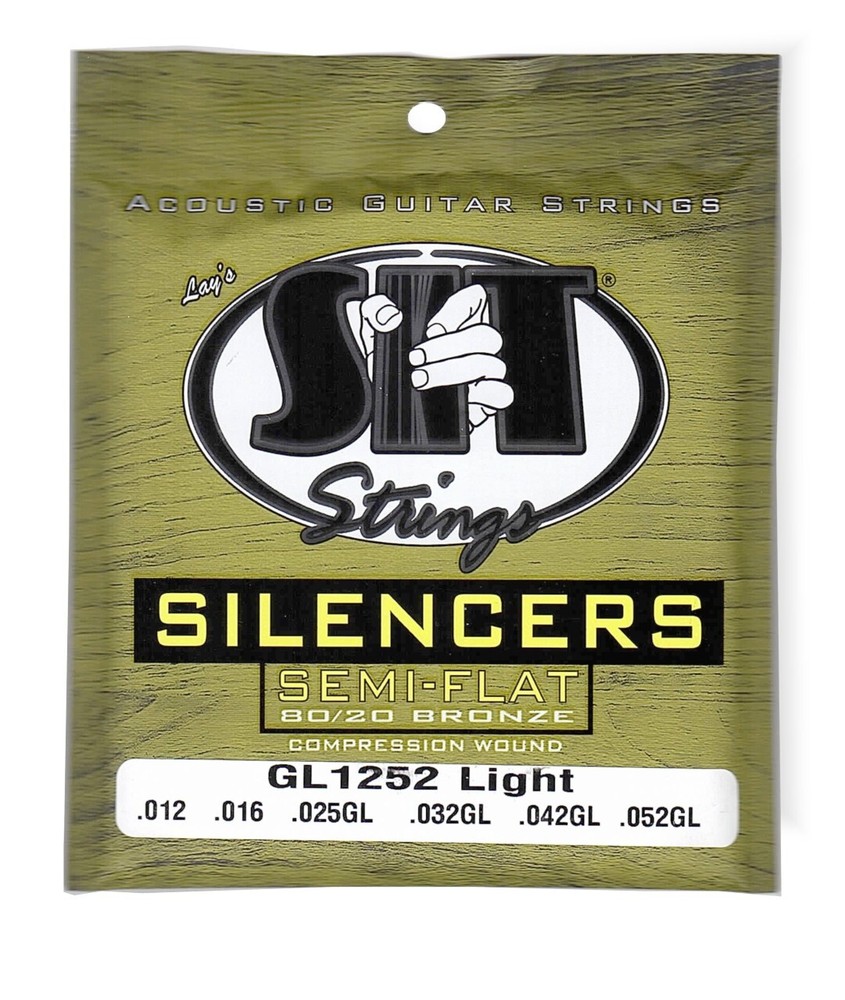 Guitar Strings Acoustic Silencers SIT Light GL-1252