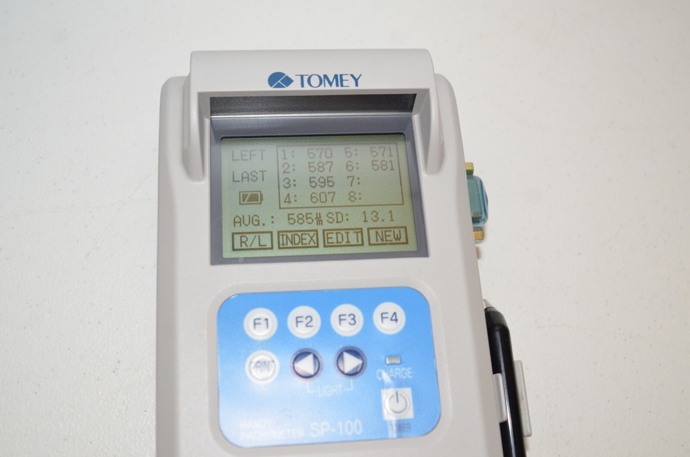 Tomey SP-100 Handheld Pachymeter With Built-in Printer