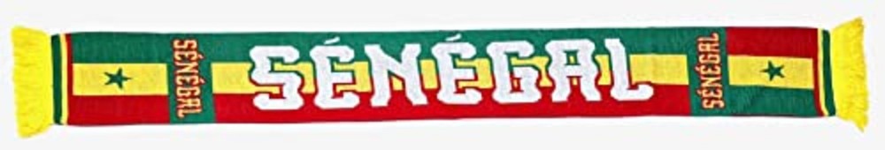Senegal Soccer Knit Scarf