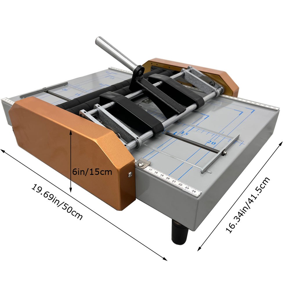110V Automatic Booklet Maker&Folding Machine Desktop Booklet Stapler for Book