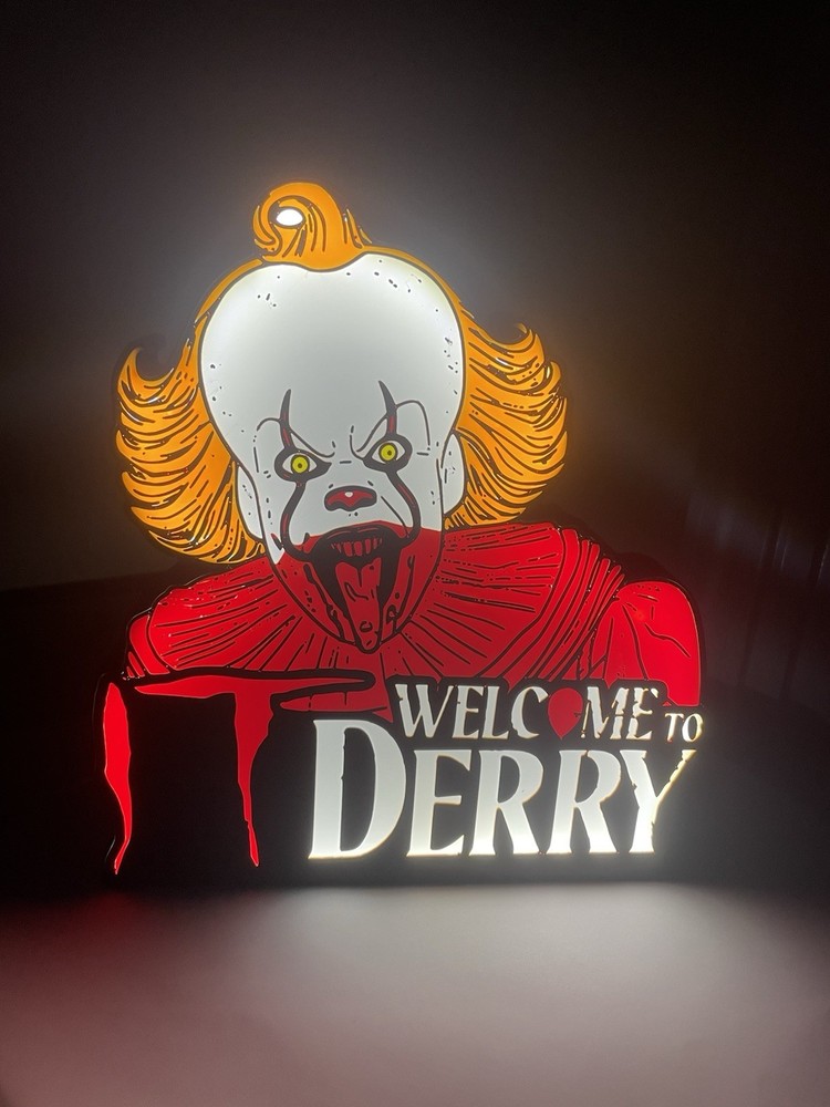 Pennywise Light Box Sign V2