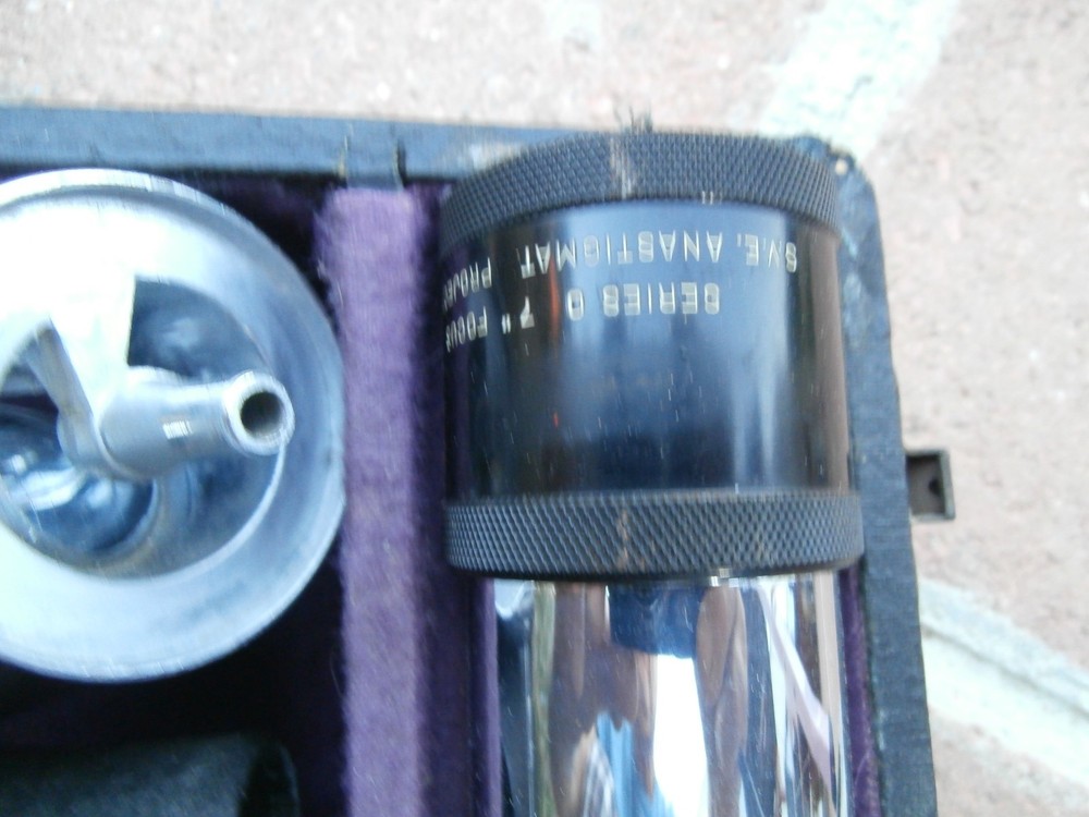 Vtg SVE Tri-Purpose Projector Model AAA Case Society for Visual Education