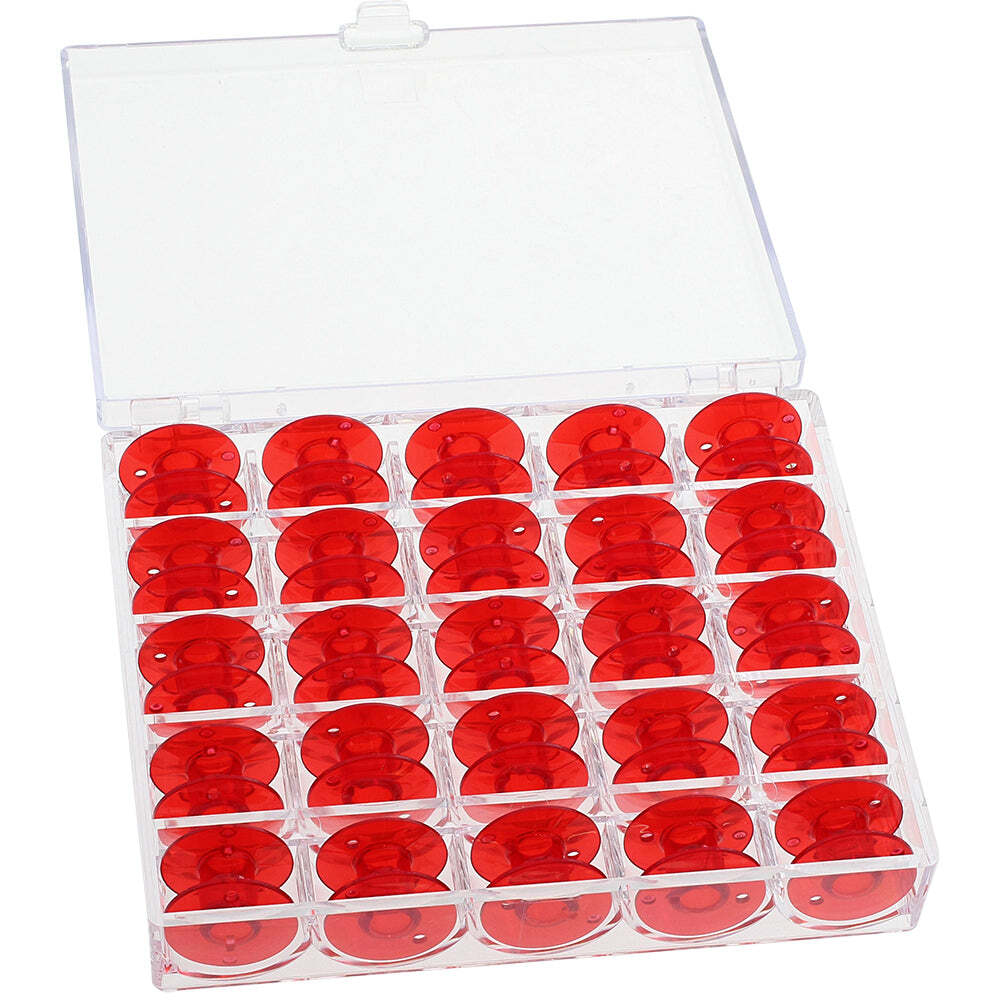 Class 15 Janome Red Bobbins (25pk)