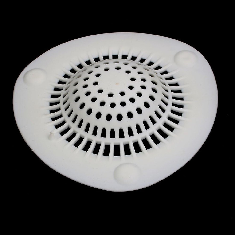 Silicone Drain Cover - 2 pack - White
