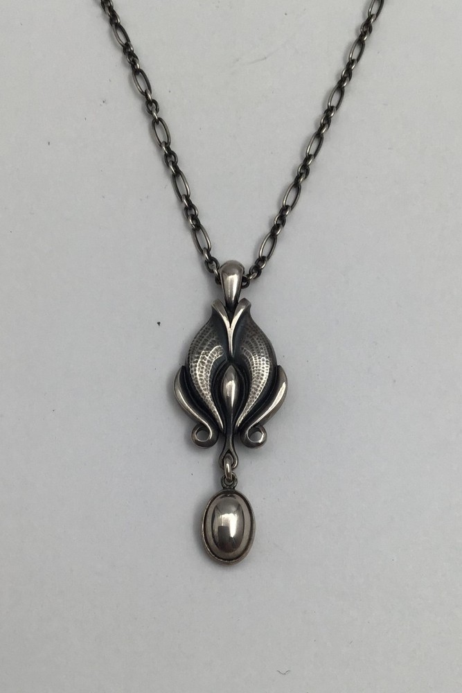Georg Jensen Sterling Silver Anniversary Pendant 2012