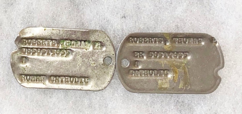 Thomas Roberts Dog Tag Set
