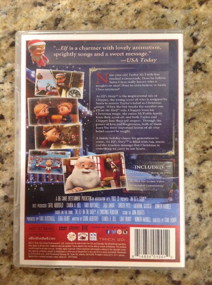 An Elfs Story (DVD, 2011)Authentic US Release