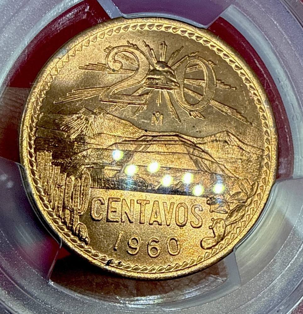 1960 Mo - PCGS MS65RD “Sanchez Coleccion”
