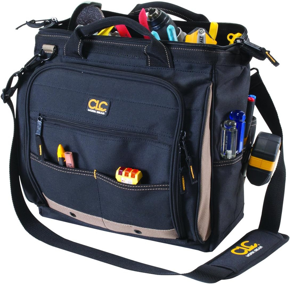 Versatile 30-Pocket Tool Carrier - 13" Multi-Compartment Organizer