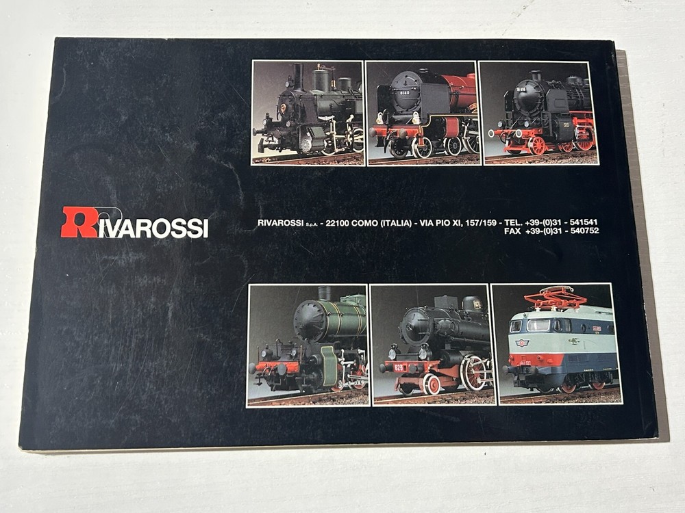 Rivarossi HO Toy Model Train Catalog 1992