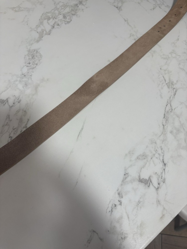 rag & bone Rebound Suede Belt Small- Tan *Flaws