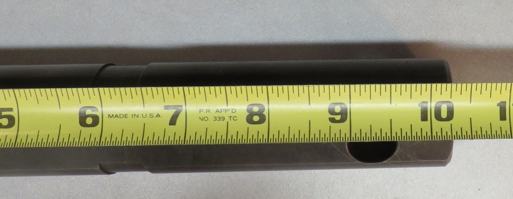 NMTB40 BORING HEAD, WITH BORING BAR, USED, MILLING TOOL. UNKNOWN MAKER. AS IS.