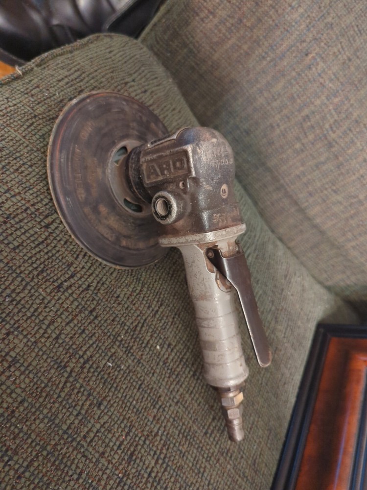 Vintage ARO Pneumatic Disk Sander