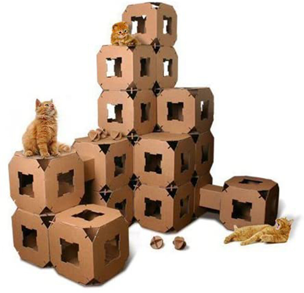 STACKABLE CUBE CATS DREAM PLAY HOUSE