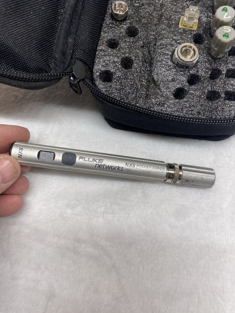 Fluke Networks PTNX8-CABLE Cable Tester Missing Tips Read Description