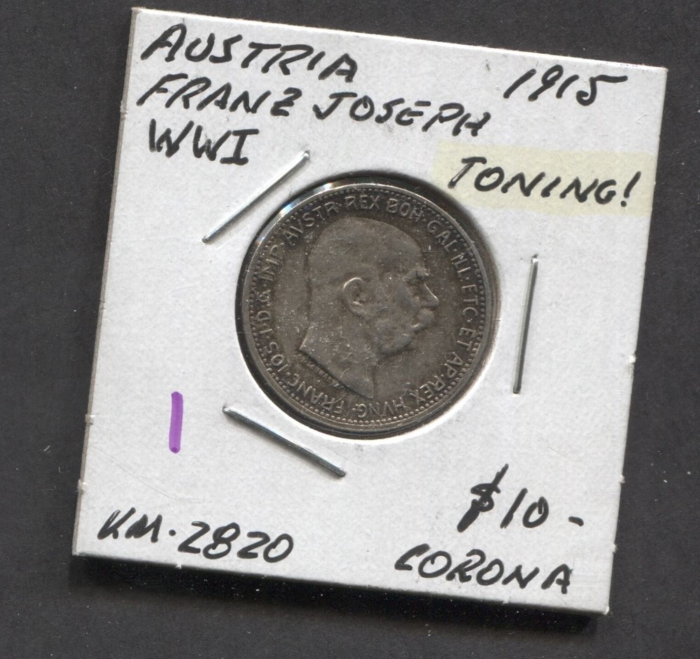 1915- Austria-Corona-Toning!