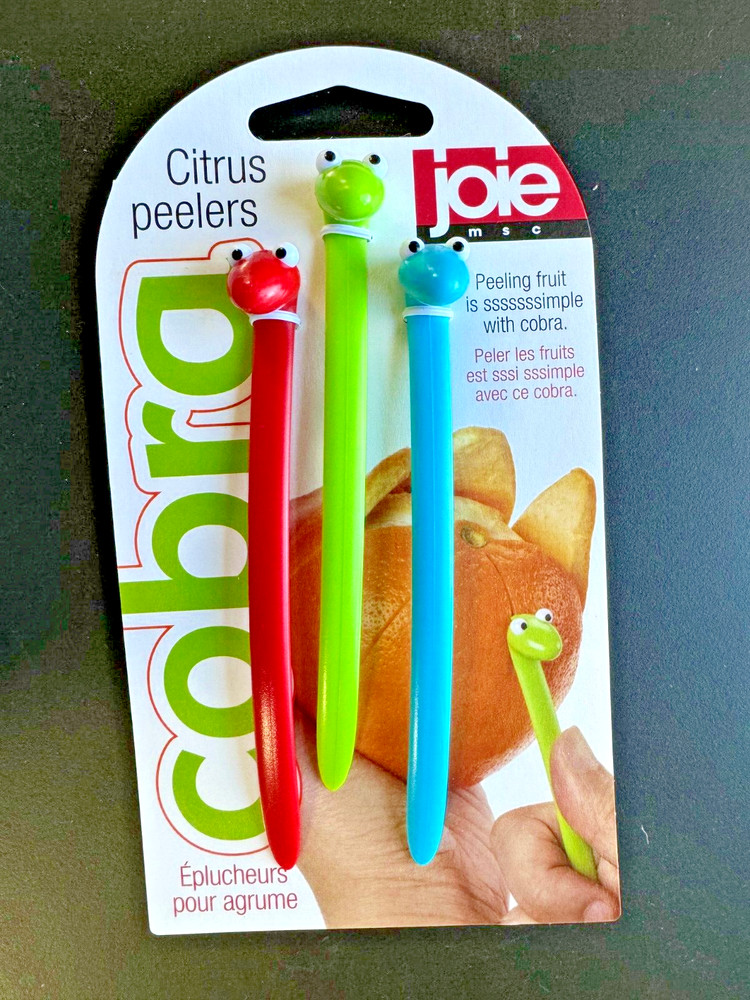 JOIE Cobra Citrus Peelers