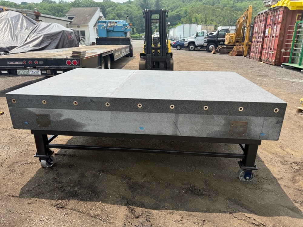 Large Mitutoyo Granite Surface Plate 96"