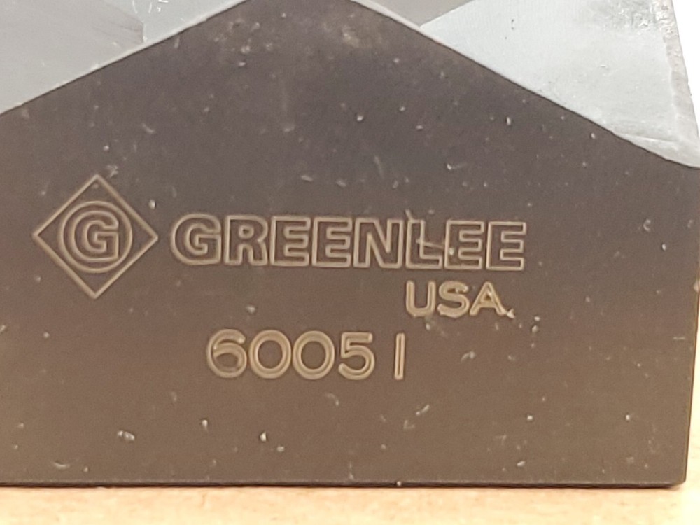 Greenlee 60051 Knockout Rectangular Rectangle Replacement Punch 1.25" x 1.38"