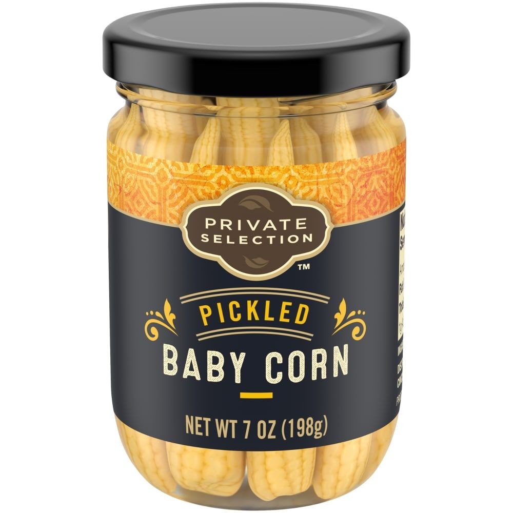 Private Selection Pickled Baby Corn 7 oz - Pack of 3