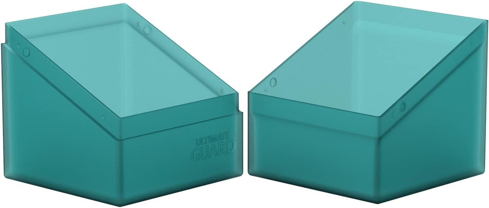 Ultimate Guard UGD010696 Boulder Deck Case, 100 Plus, standard size, malachite M