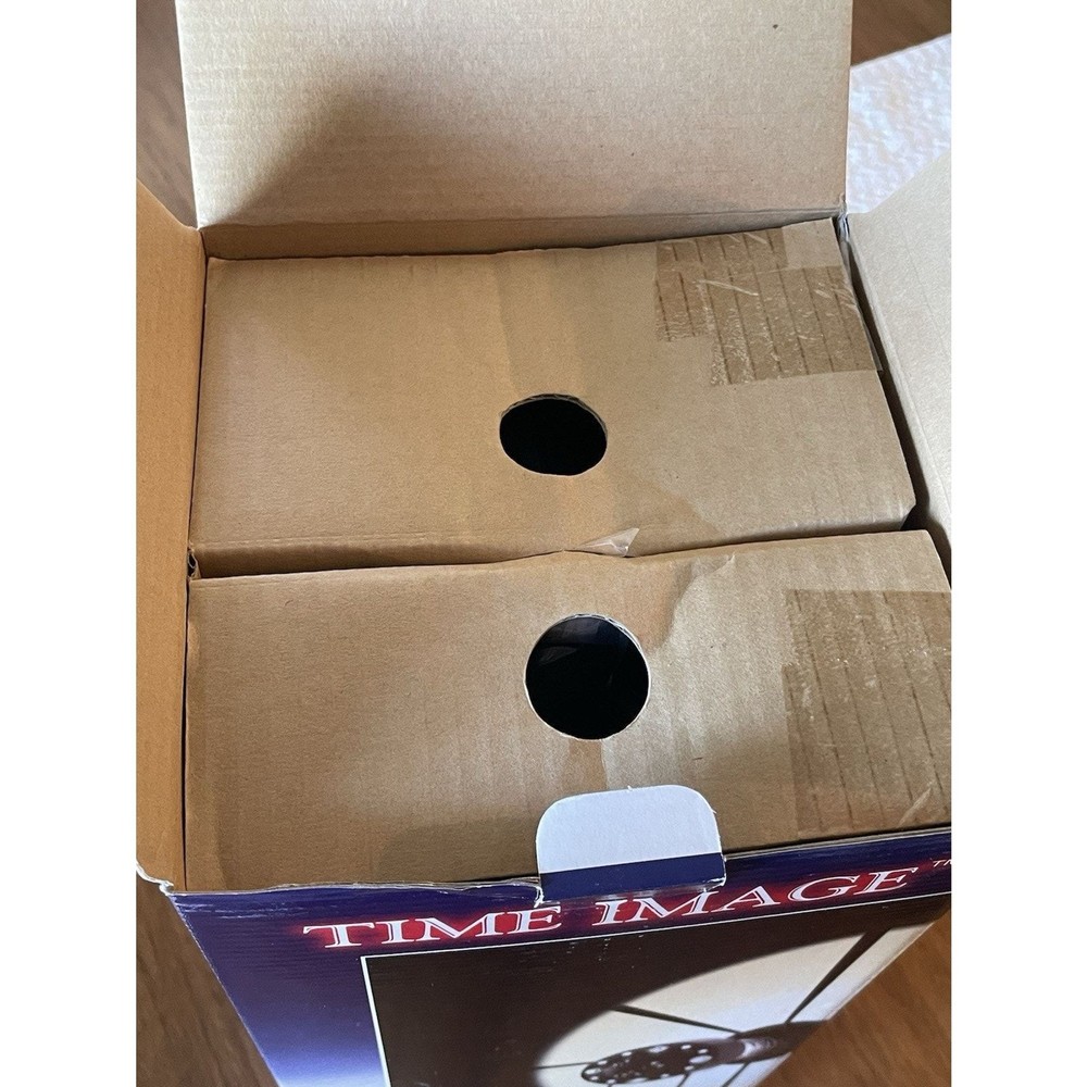 Vintage Time Image Shadow Clock Universe Space Age New In Box