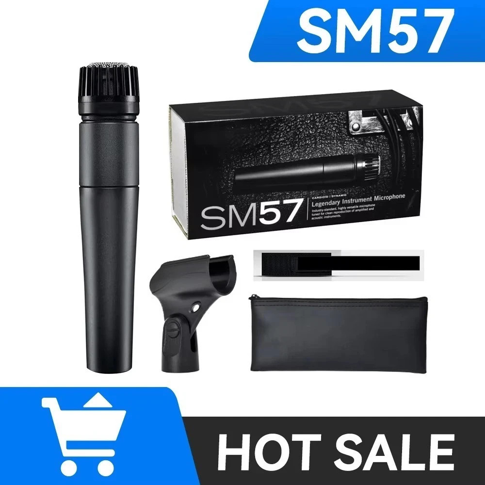 SM57-LC Dynamic Instrument Mic Professional Microphone US Fast Shipping