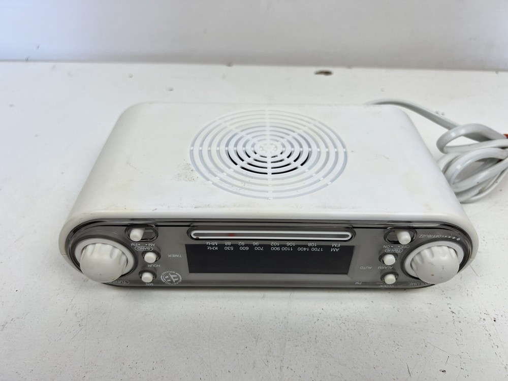 AM/FM kitchen clock radio basic KCR-001