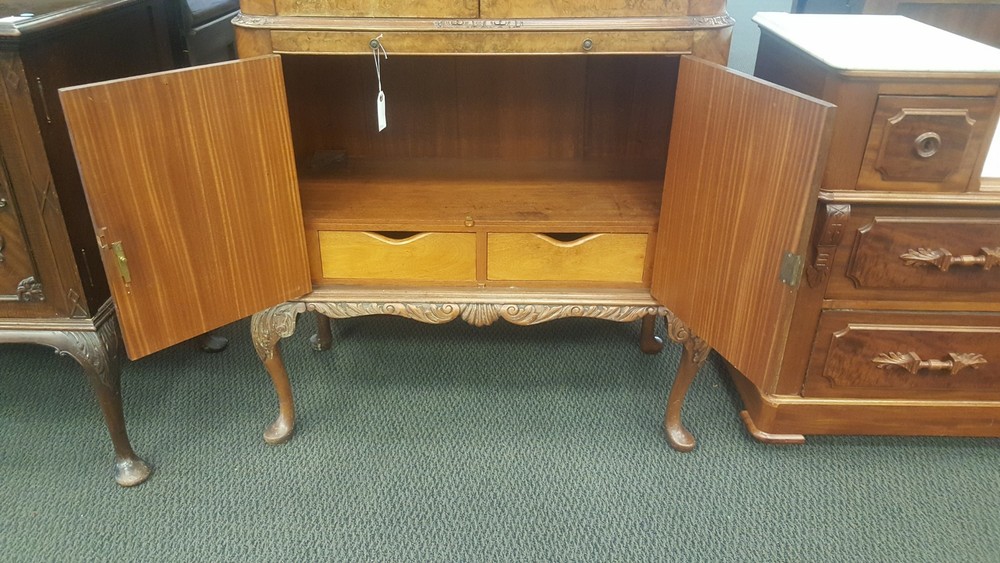 Burl Walnut Bar