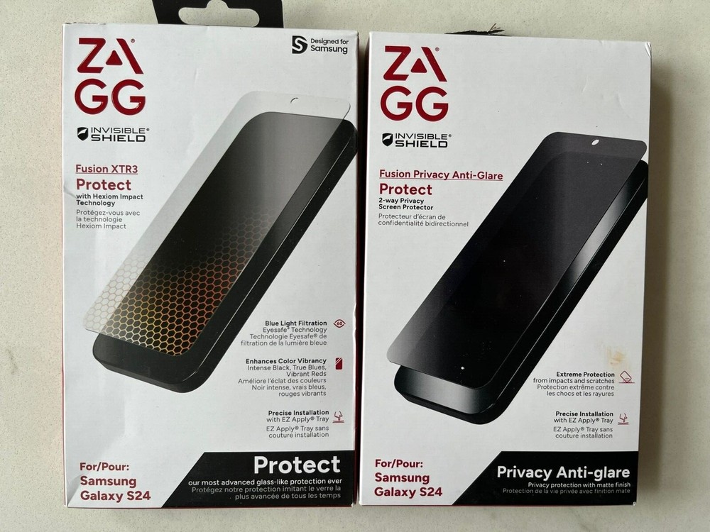 ZAGG Invisible Shield Screen Protector Samsung Galaxy S24-XTR/Privacy