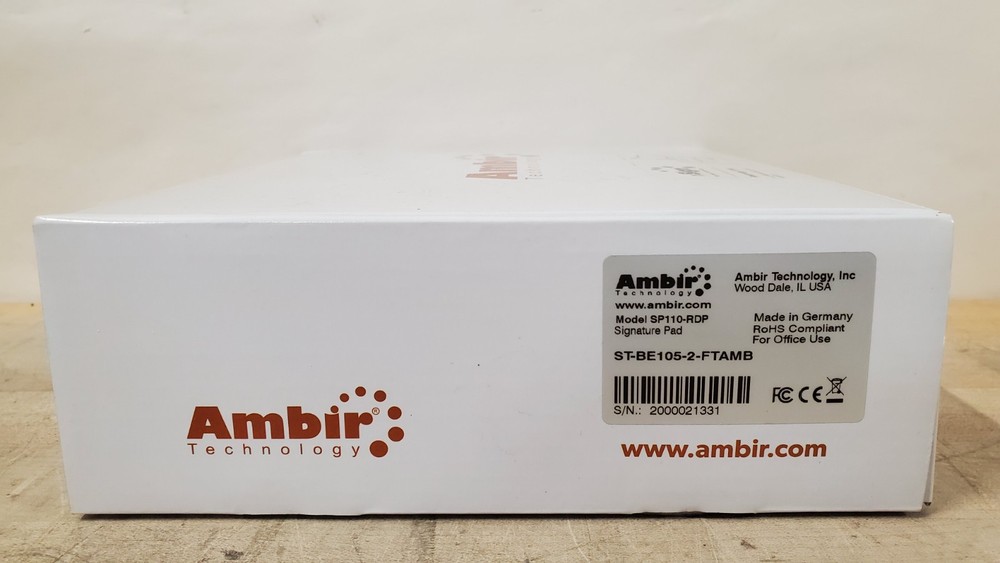 NEW IN BOX Ambir Technology SP110 Signature Pad