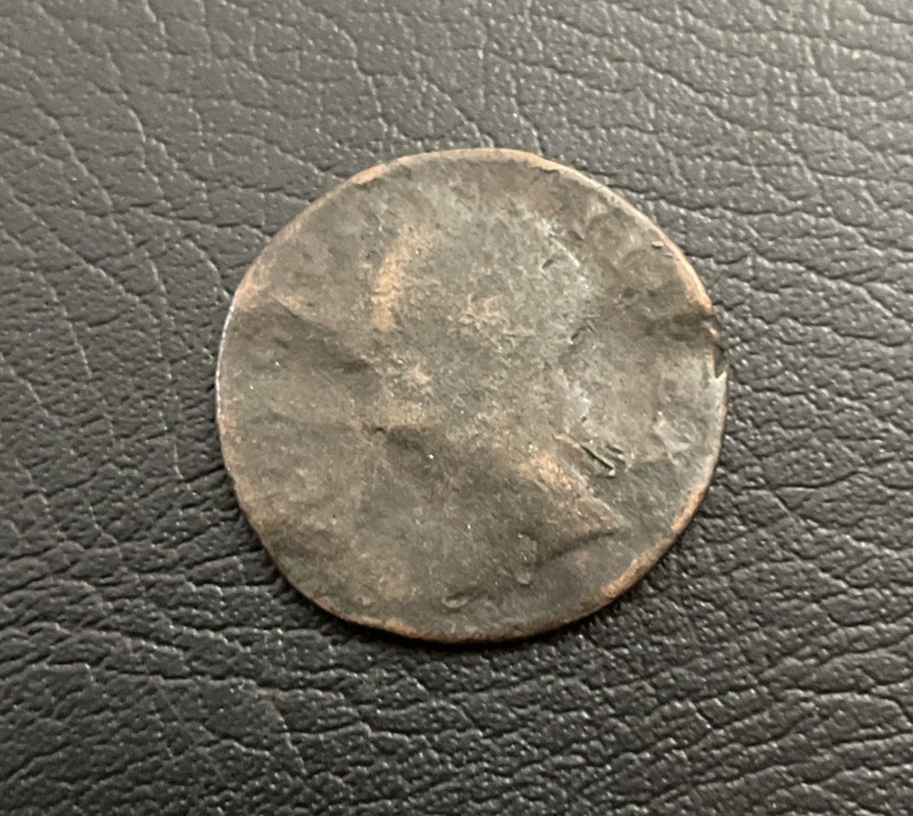 1749 George II 2nd Half-Penny Coin