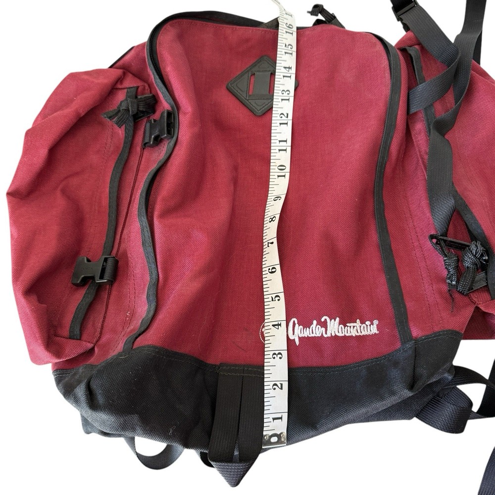 Backpack Gander Mountain Maroon Backpack Daypack Rucksack Hiking Camino Camping