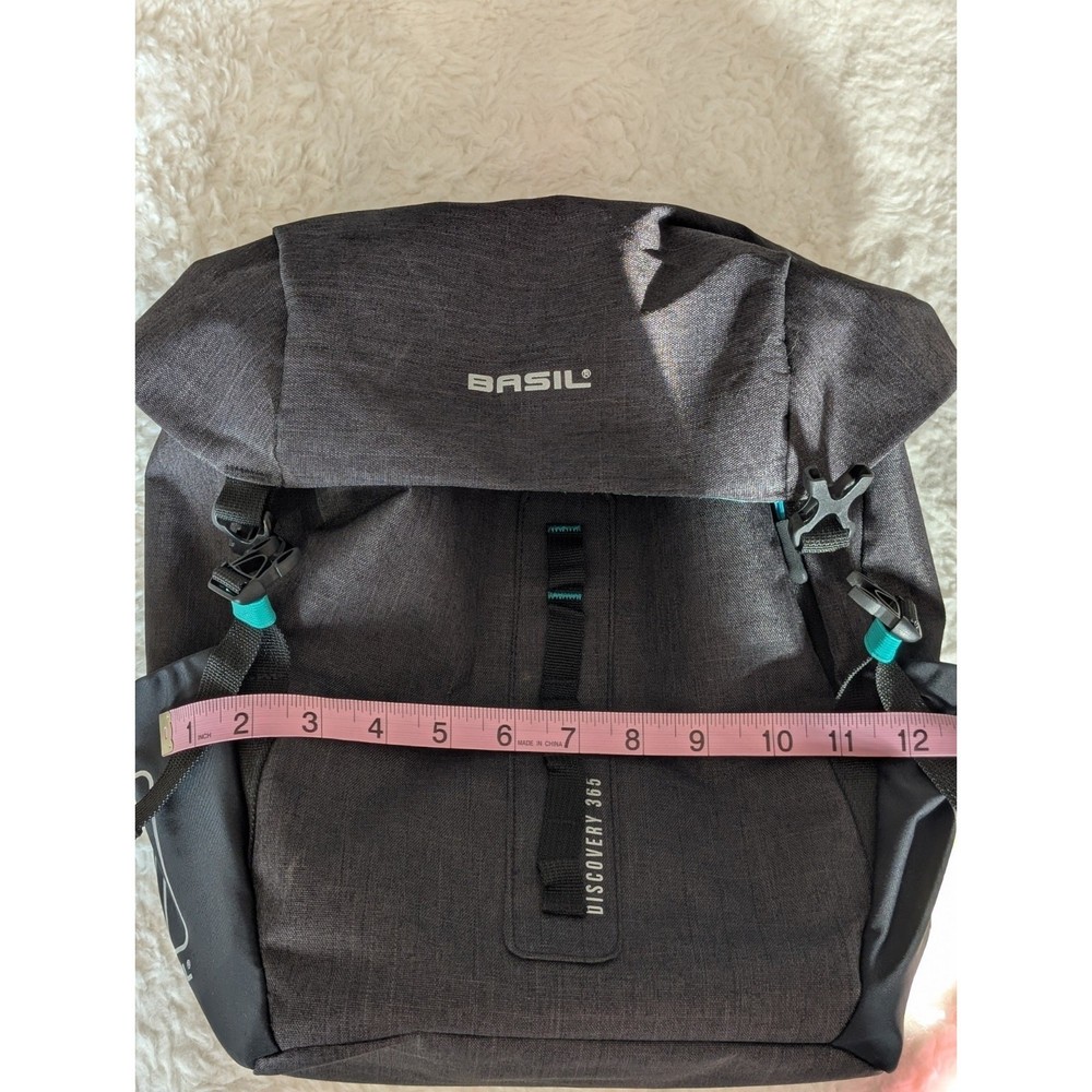 Basil Single Bicycle Bag Discovery 365 Melee Black