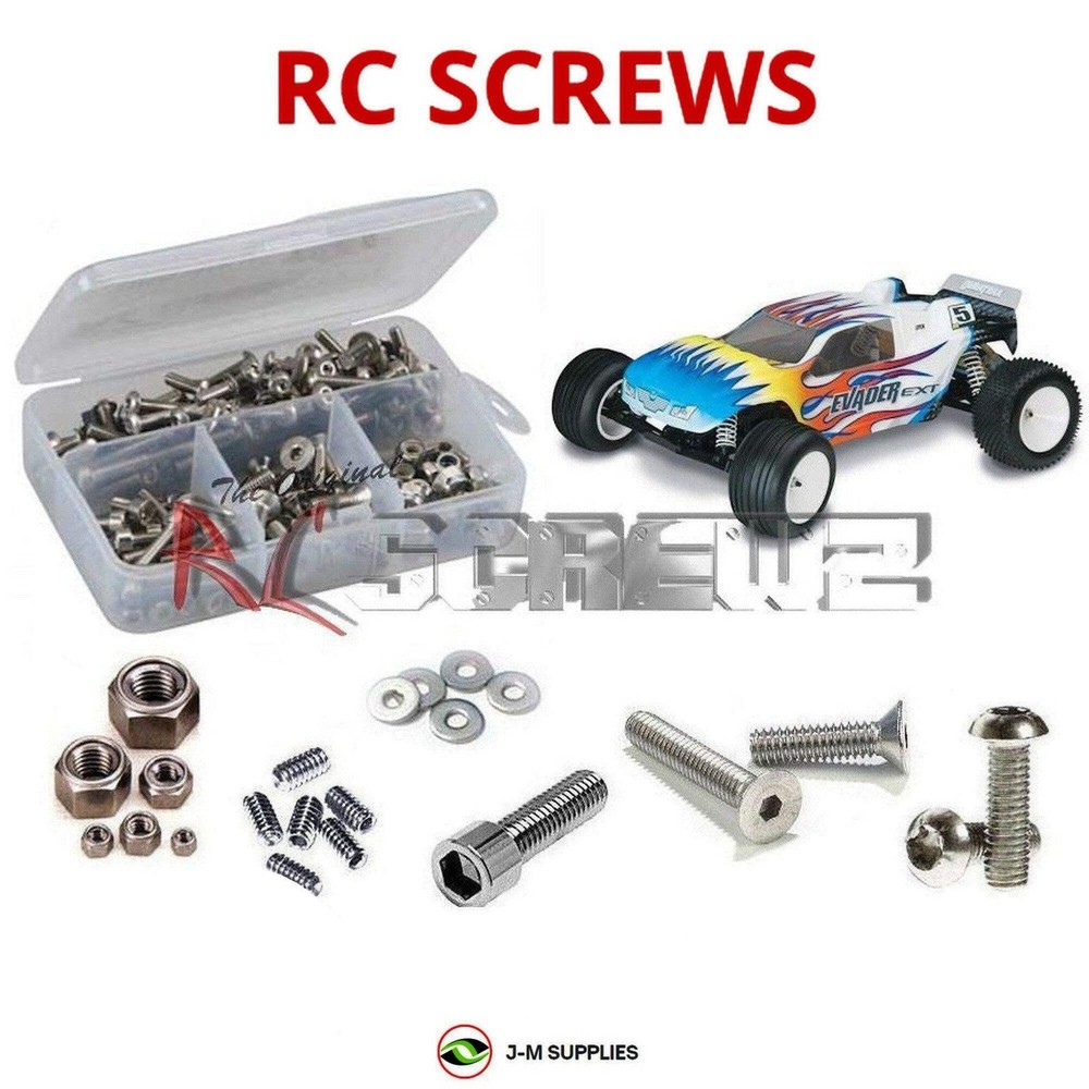 RCScrewZ Stainless Screw Kit dur023 for Duratrax Evader EXT | KIT
